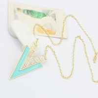 geometric necklace  - Thumbnail 1