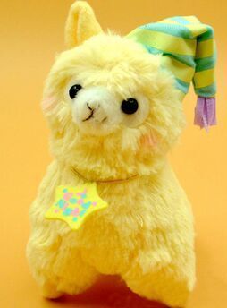 Good Night Alpacasso Amuse Arpakasso Alpaca Soft Plush Doll Toy Kids Gift 16 cm