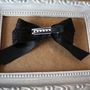 Sparkly Black Bow -4