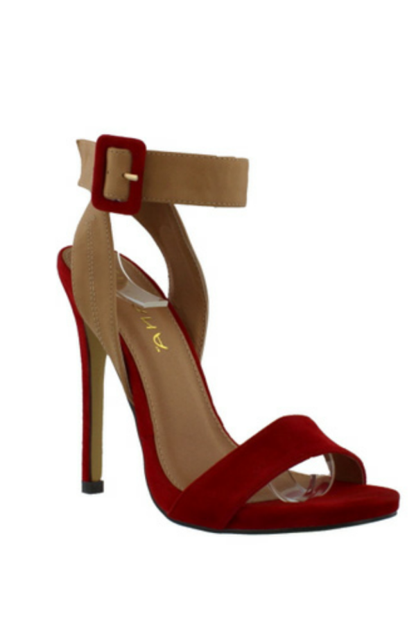 passion red & beige