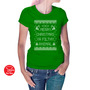 Merry Christmas Ya Filthy Animal Womens T-Shirt-1