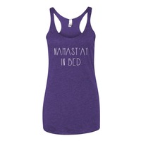Namast'ay In Bed Women's tank top - Thumbnail 4