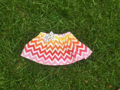Chevron Skirt 