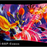 Lucario's battle