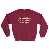 Topless - Unisex Sweatshirt - Thumbnail 3