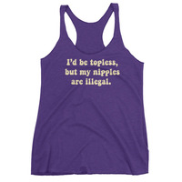 Topless - Women's Tank - Thumbnail 3
