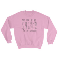 Body Hair - Unisex Sweatshirt - Thumbnail 3