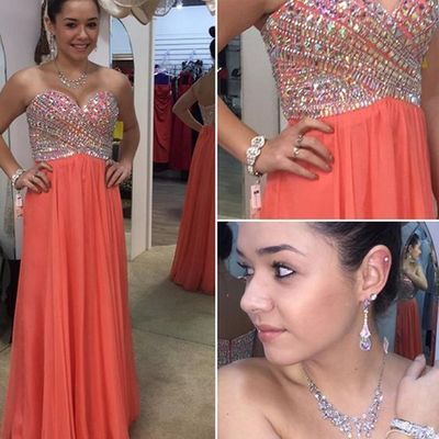 Chiffon beading charming prom dress,beading evening dress,sexy prom dress ,a-line prom dress z518