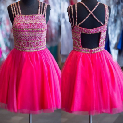 A-line pretty beading homecoming dress,short prom dresses,cocktail dress,homecoming dress,graduation dress,party dress,short homecoming dress f142