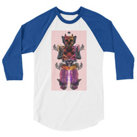 Grizzly Wizard - Unisex Raglan - Thumbnail 4