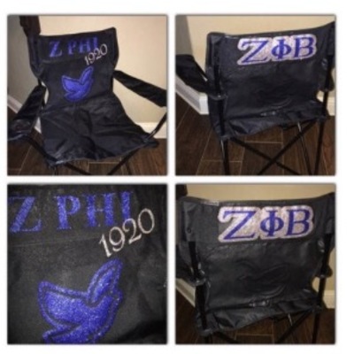 Zeta bling tailgate chair 