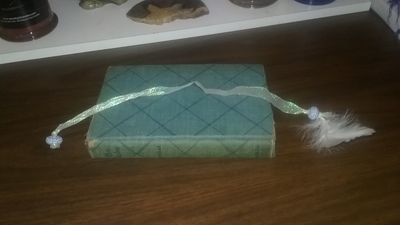 Kirsty/Seaswimmer's Seafoam (Selkies' Skins) white bookmark