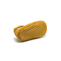 ON SALE Mary Jane orange polka dot shoes. - Thumbnail 2