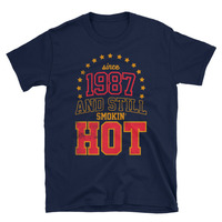 Born in 1987 Unisex T-Shirt - Thumbnail 2
