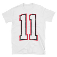 Number Eleven 11 Unisex T-Shirt - Thumbnail 1