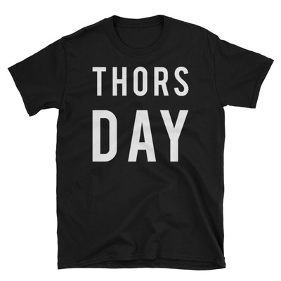 Thors day unisex t-shirt