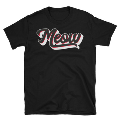 Meow unisex t-shirt