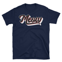 Meow Unisex T-Shirt - Thumbnail 1