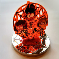 Halloween '17 Fluorescent Keychain - Thumbnail 2