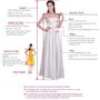 Luxurious Long Wedding Dresses with Gold Appliques-3