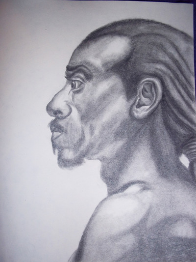 Man Shading Piece