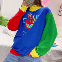 Very cool color block sweatshirt Clearance
